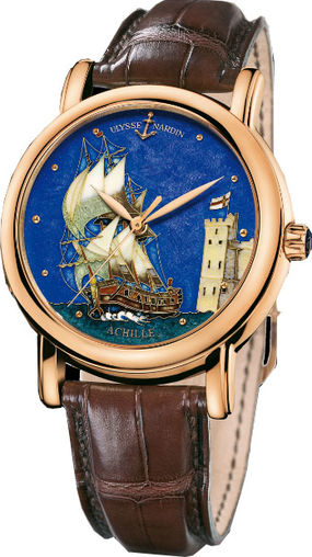Review Buy replica Ulysse Nardin 136-11 / ACH Classico Enamel San Marco Cloisonne Limited watch